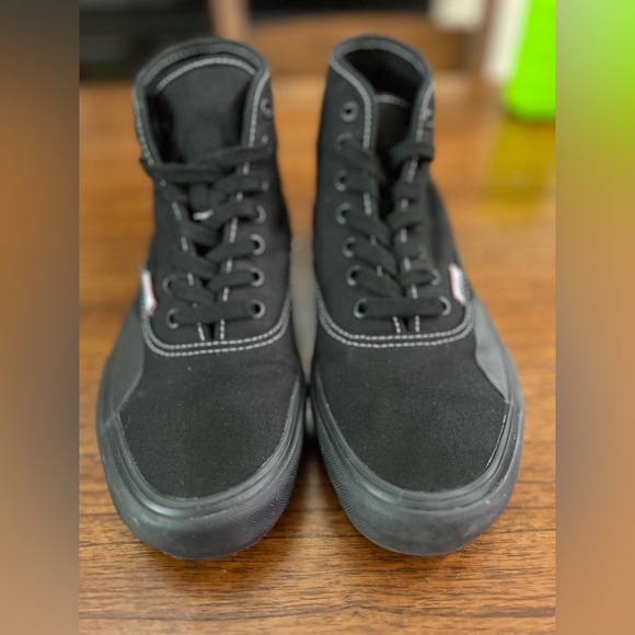 Vans X Hockey Authentic High Pro Shoe (Andrew Allen) Black - Picture 3 of 7